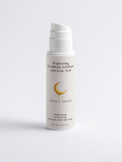 Brightening Face & Body Exfoliator with Kojic Acid